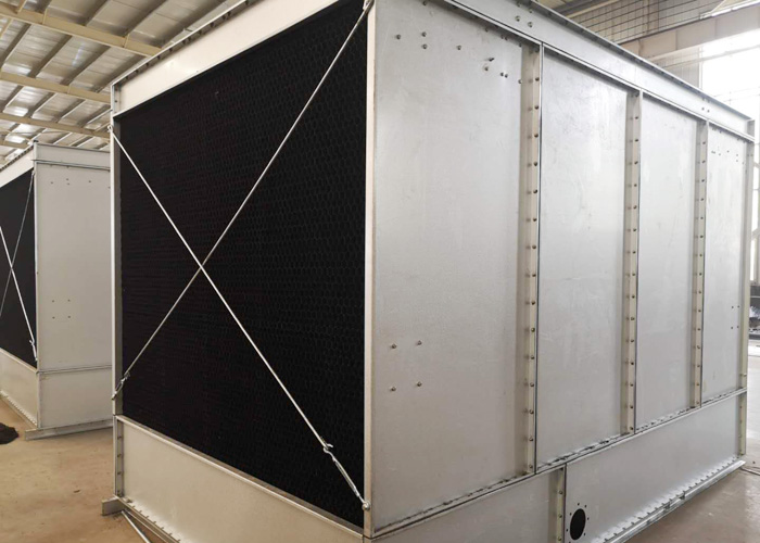 方型横流玻璃钢冷却塔