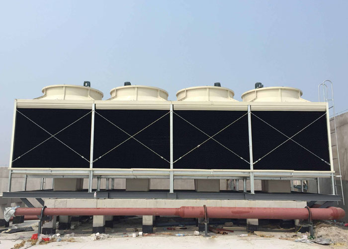 方型横流玻璃钢冷却塔