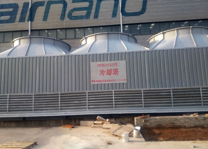 方型逆流玻璃钢冷却塔