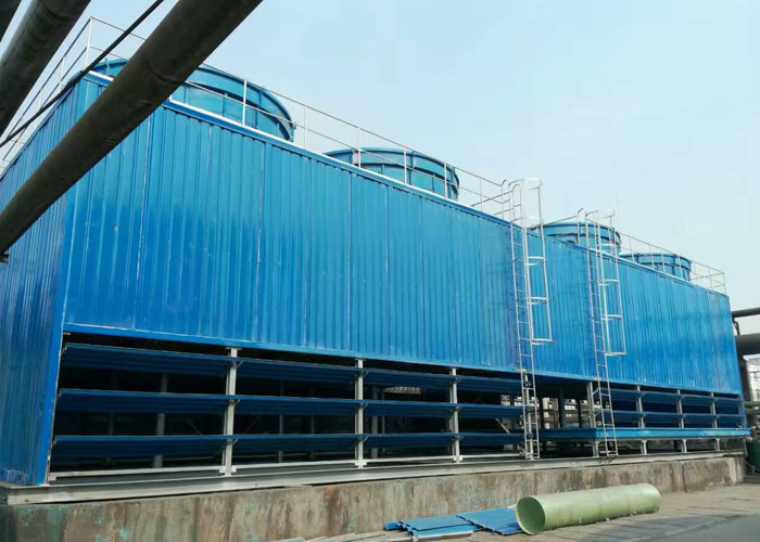 方型逆流玻璃钢冷却塔