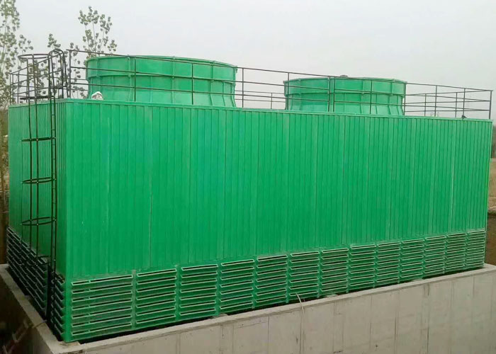 方型逆流玻璃钢冷却塔