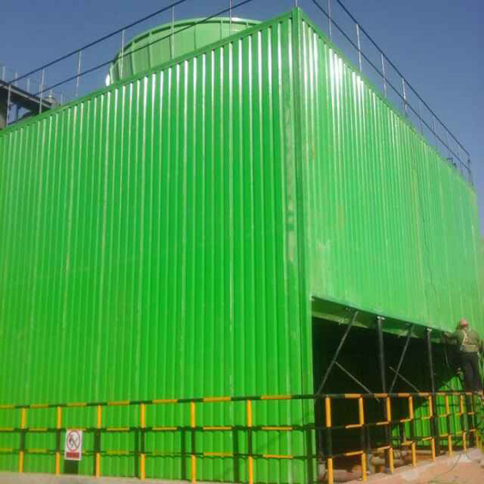 方型逆流玻璃钢冷却塔