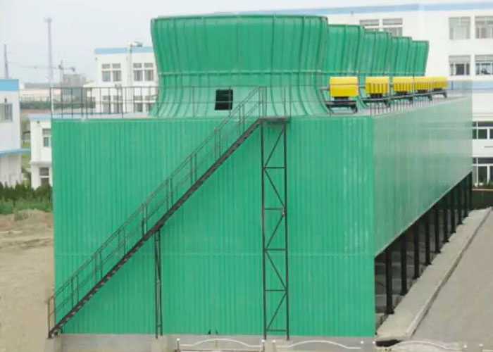 方型逆流玻璃钢冷却塔