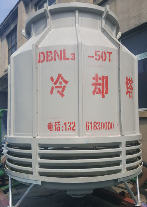 圆形逆流玻璃钢冷却塔