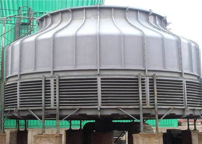 圆形逆流玻璃钢冷却塔