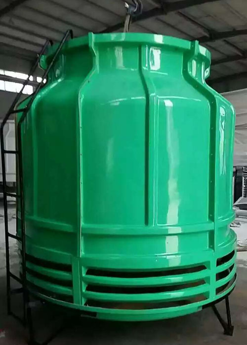 圆形逆流玻璃钢冷却塔