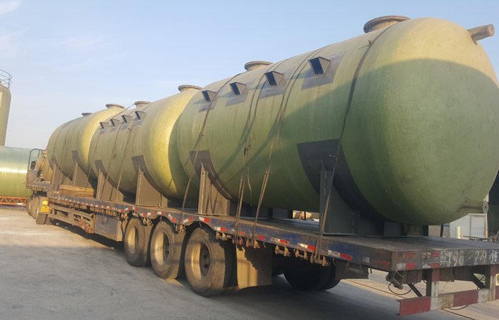 卧式玻璃钢储罐