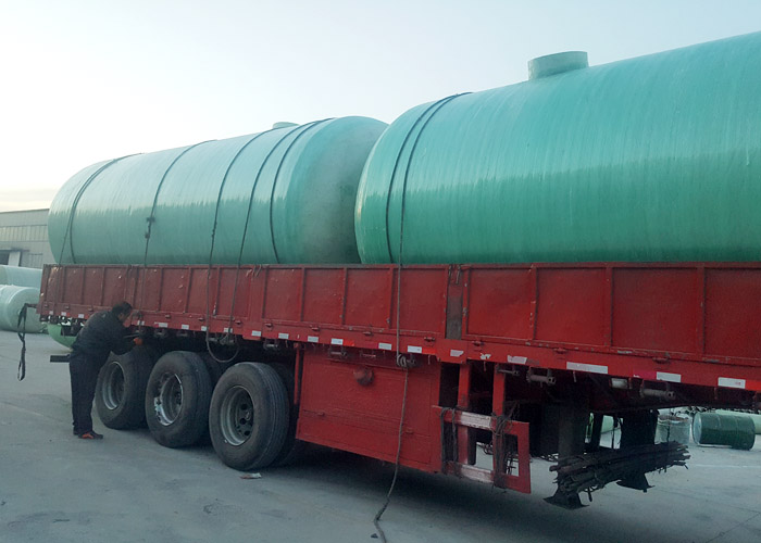 卧式玻璃钢储罐