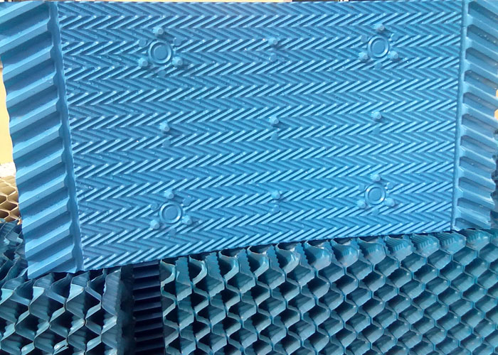 横流塔点波填料